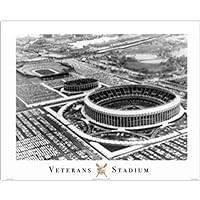Veteran's Stadium 16x20 Art Print Poster