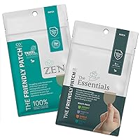 The Friendly Patch - Zen Patches, Sleep Patch, Energy, Calm Multi-Pack Wellness Patches - Calm Patches - Travel Essentials Zen Patches for Women and Men