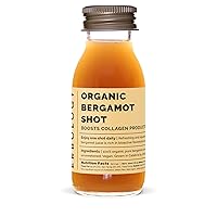 100% Organic Bergamot Juice 12 Daily Shots (60ml) - Supports Immunity and Collagen Production - High in Vitamin C and Bio-active Flavonoids - Straight from Farm in Italy - Undiluted - No Added Sugar