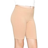 STRETCH IS COMFORT Girl's Cotton Biker Shorts and Knee Length Leggings | 4-16
