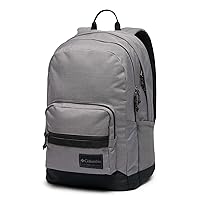 Columbia Unisex Zigzag 30L Backpack, City Grey Heather/Black, One Size
