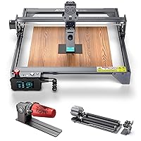  Official Creality Falcon 2 Laser Engraver, 40W Output Laser  Engraver Machine, DIY Laser Cutter and Engraver Machine with Air Assist,  25000mm/min Speed Laser Engrave for Wood, Metal, Acrylic, Leather