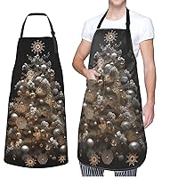 Adjustable Apron with 2 Pocket Apron for Women Men Some Candles Are Lit Bib Chef Aprons for Cooking