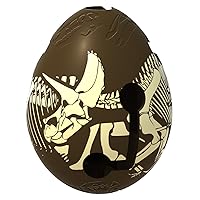 BePuzzled Smart Egg Dino Puzzle , Brown