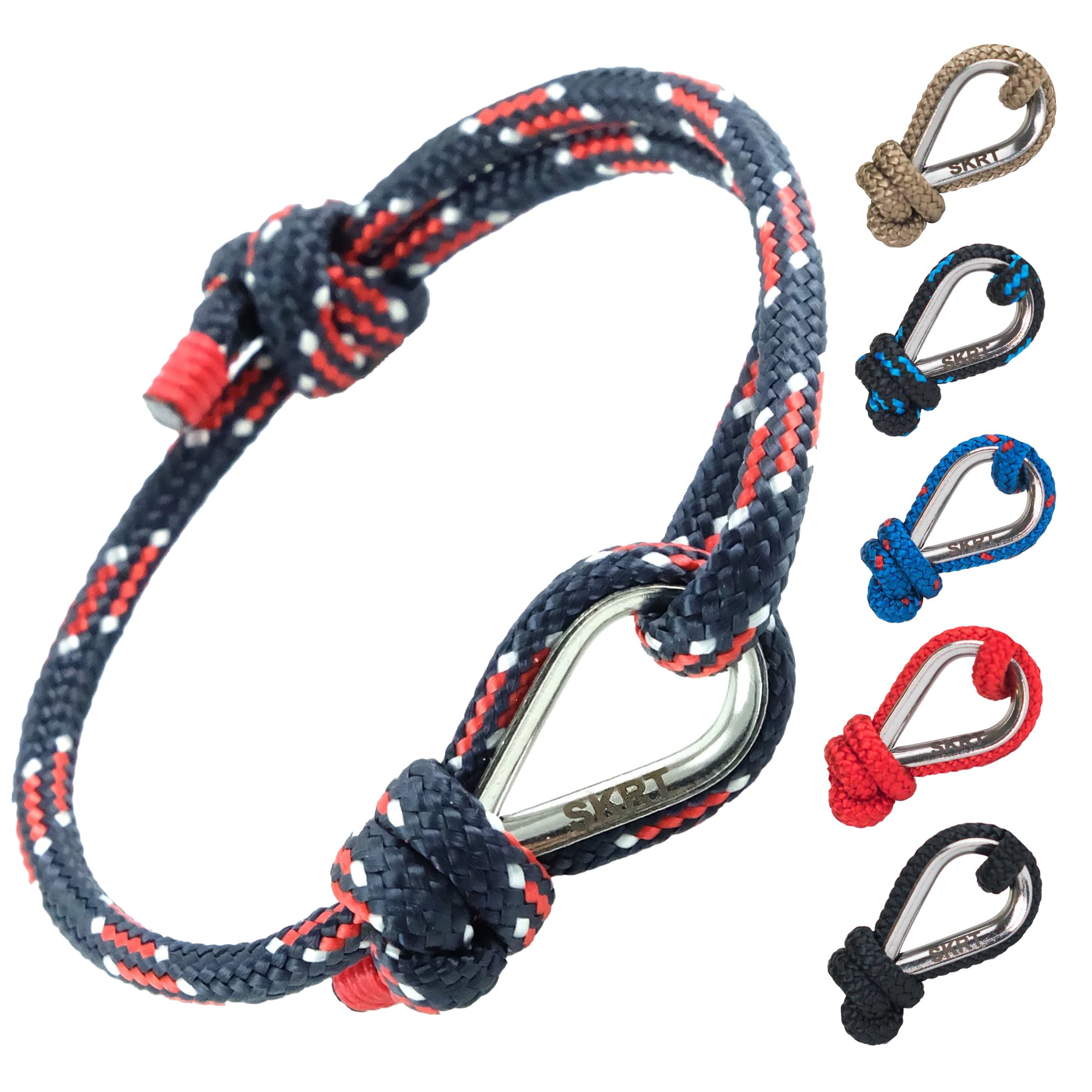 Shkertik Adjustable Nautical Bracelet for Adventure Seekers, Handmade Rope Bracelet for Men and Women, Life-Proof Nautical Rope Bracelet, Stylish Rope Bracelets to Tell Your Unique Story