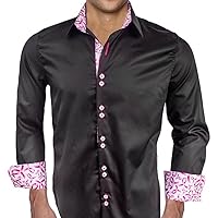 Men's Breast Cancer Designer Dress Shirts - Made in USA