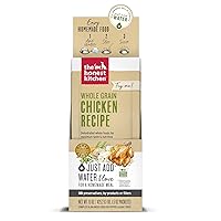 Human Grade Dehydrated Whole Grain Dog Food – Complete Meal or Dog Food Topper – Chicken 10-Pack of 1.5 oz Sachets