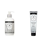 Dionis - Goat Milk Skincare Unscented Lotion (8.5 oz) & Hand and Body Cream (3.3oz) Bundle - Made in the USA - Cruelty-free and Paraben-free