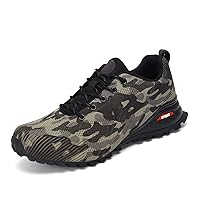 Dannto Men's Trail Running Shoes Fashion Walking Shoes Hiking Sneakers Athletic Cross Training Gym Sport Non Slip Shoes