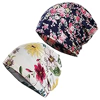 JarseHera Womens Slouchy Beanie Cotton Chemo Caps Cancer Headwear Hats Turban