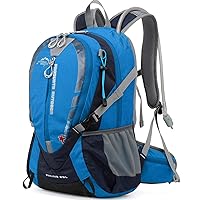 INOXTO Small Hiking Backpack with 2L Water Bladder and Waterproof Rain Cover, 25L Hydration Backpack