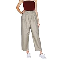 American Apparel Women's Twill Pleated Pant