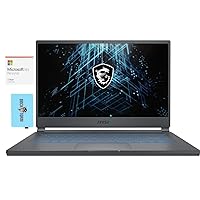 MSI Stealth 15M Gaming and Entertainment Laptop (Intel i7-1185G7 4-Core, 16GB RAM, 512GB SSD, RTX 2060 Max-Q, 15.6