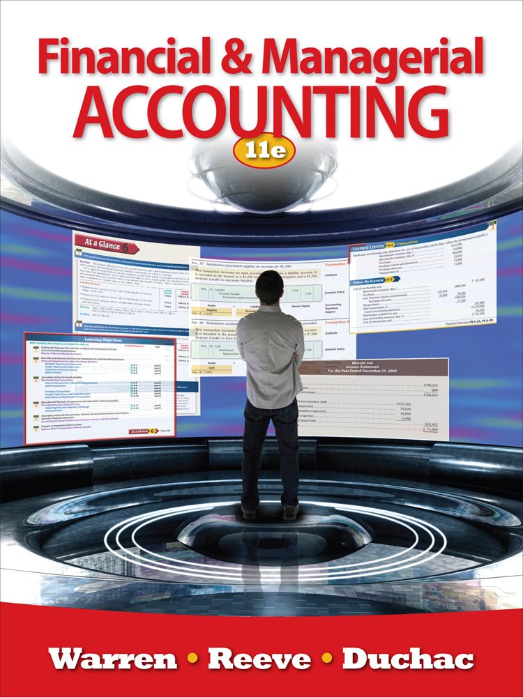 Aplia for Warren/Reeve/Duchac's Financial & Managerial Accounting, 11th Edition