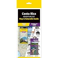 Costa Rica Adventure Set: Map & Naturalist Guide Costa Rica Adventure Set: Map & Naturalist Guide Pamphlet