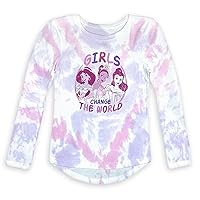 Disney Princess Long Sleeve Tie Dye T-Shirt for Girls