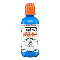 TheraBreath Fresh Breath Oral Rinse, Invigorating ICY Mint Flavor, 16 fl oz (473 ml)