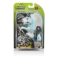 WowWee Untamed Dire Wolf by Fingerlings – Blizzard (White and Blue) – Interactive Collectible Toy – By WowWee