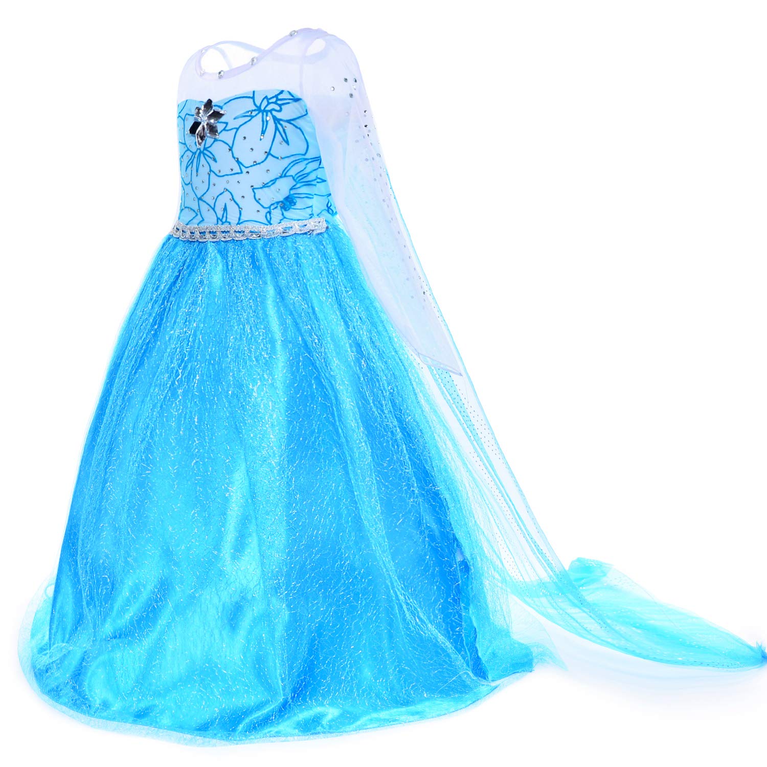 Party Chili Princess Costumes Birthday Party Dress Up For Little Girls with Accessories