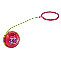 Stay Active Jump It Lap Counter - Skipping Fitness Coordination Toy with Counter Upto 1,000 laps for Indoor / Outdoor Play, Red