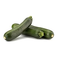 10.8g Organic Black Beauty Zucchini Seeds ~ Dark Green Summer Squash ≈ 80 Seed