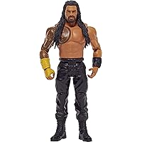 Mattel WWE Basic Action Figure, Roman Reigns, Posable 6-inch Collectible for Ages 6 Years Old & Up