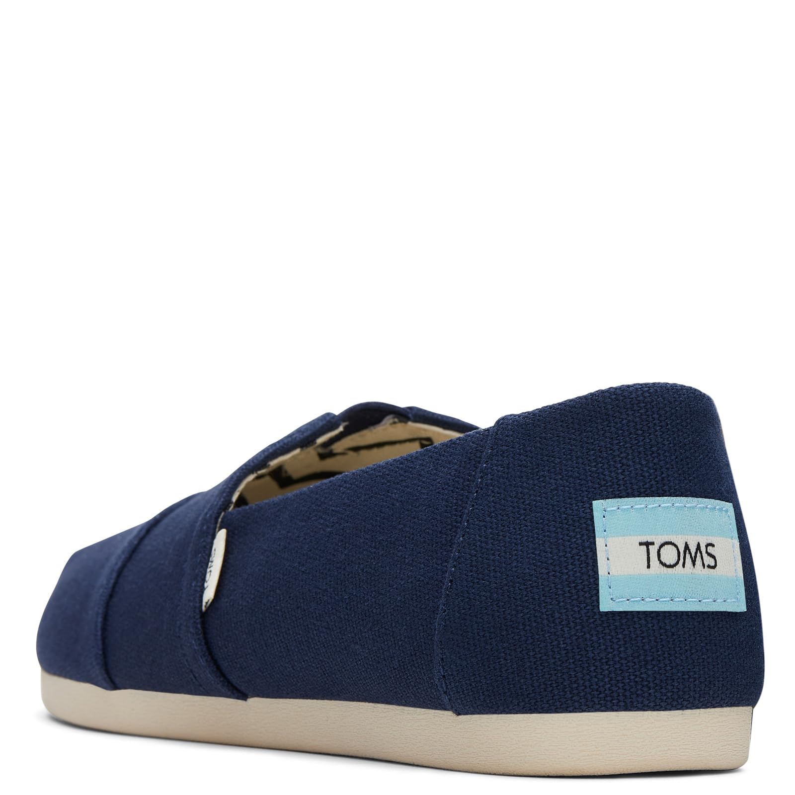 TOMS Women's Alpargata Recycled Cotton Canvas Loafer Flat
