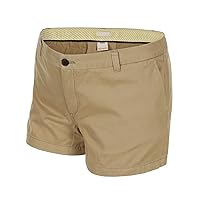 Casual Stretch Woven Chino Shorts