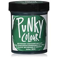Punky Alpine Green Semi Permanent Conditioning Hair Color, 3.5oz