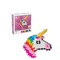 Plus Plus - Puzzle By Number - 250 Piece Unicorn - Construction Building Stem / Steam Toy, Interlocking Mini Puzzle Blocks for Kids