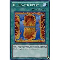 H - Heated Heart (RYMP-EN023) - Ra Yellow Mega-Pack - 1st Edition - Secret Rare