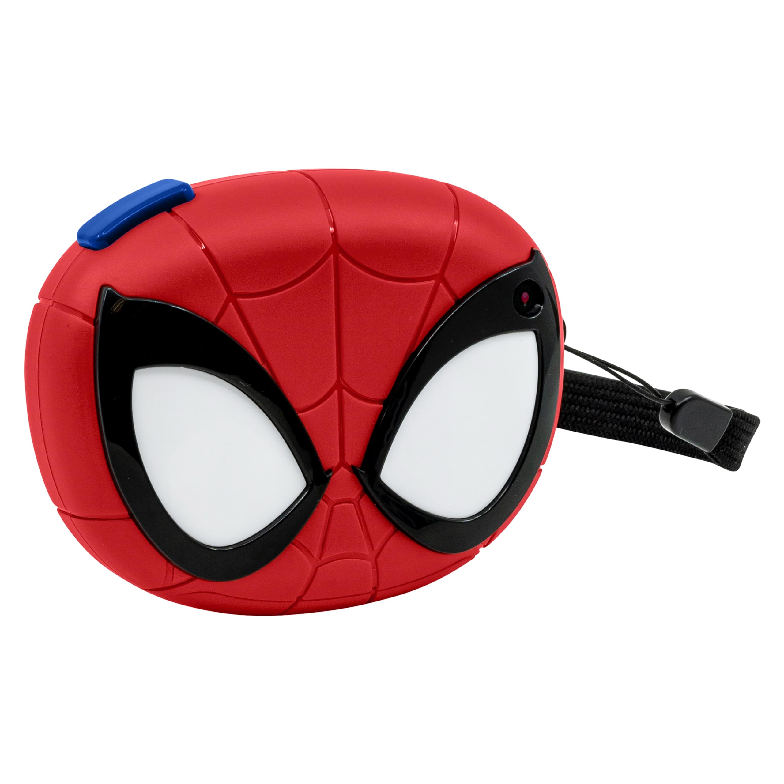 ekids Spiderman Kids Camera with SD Card, Digital Camera for Kids with Video Camera, Built-in Digital Stickers for Fans of Spiderman Gifts for Kids