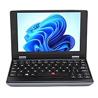 7.0 Inch Touch Screen Mini Laptop Computer for Intel J4115 12G Ultra Light Pocket Gaming Laptop for Windows 11 Pro 100‑240V (12GB+512GB US Plug)