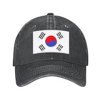 Korea Hat Embroidered Korea Flag Baseball Caps for Men Women Korean Decorations