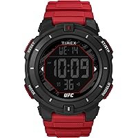 Timex Men's UFC Rumble 50mm Watch - Black Strap Digital Dial Black Case