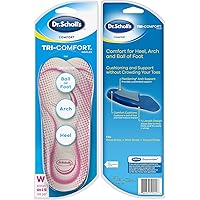 Tri-Comfort® Insoles, Women (Size 6-11), 1 Pair, 3/4 Length