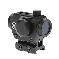 CTS-25 Compact Sight with 4 MOA LED Red Dot Reticle and 1x Magnification for Rifles, Long Guns, Defense and Competition