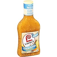 Lawry's Lemon Pepper with Lemon Juice Marinade, 12 fl oz (Pack of 6)