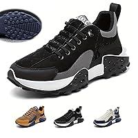 Men's Orthopedic Comfort Sneakers 2024 Waterproof Breathable Walking Tennis Comfortable Wide Shoes Slip on Sneaker