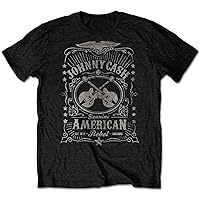 Johnny Cash T Shirt American Rebel Official Mens Black