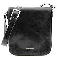 Tuscany Leather TL Messenger Two compartments leather shoulder bag