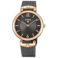 Tous Watches s-mesh Womens Analog Quartz Watch with Stainless Steel Bracelet 700350300