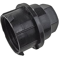 Dorman 611-634 Wheel Fastener Cover Compatible with Select Models - Black/Metallic, 5 Pack