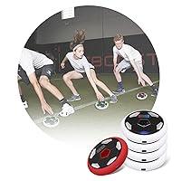 Speed Agility Training Lights, 4+1 Reaction Lights Sets for Football, Boxing, Fitness, Sports Training Equipment, for Coaches, Gyms and Individual Athlete Workouts