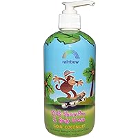 Kids Shampoo and Body Wash Goin Coconuts, 12 Fl Oz