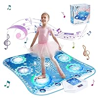 Dance Mat for Kids with Bluetooth | 6 Light-up Arrows | 5 Game Modes | Bulit-in Music | Frozen Toys for Boys Girls, Christmas Birthday Game Toy Gift for Kids 3-12 Years