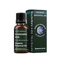 Mystic Moments | Mandarin Red Organic Essential Oil - 10ml - 100% Pure