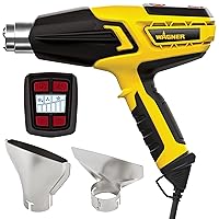 0503063 FURNO 500 Variable Temp Heat Gun, 2 Nozzles & 12 Temperature Settings Ranging 150°F-1200°F, Electric Heat Gun for Paint Removal, Bending PVC, Crafts and More