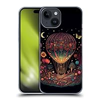 Head Case Designs Officially Licensed JK Stewart Hot Air Balloon Garden Graphics Hard Back Case Compatible with Apple iPhone 15