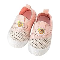 Kids Slippers Baby Indoor Mesh Surface Breathable Shoes Toddler Skin-Friendly Handmade Rubber Sole Shoes